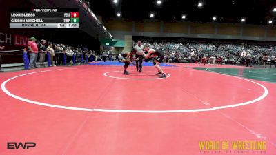 157 lbs Round Of 64 - Leon Bleess, Peninsula Wrestling Club (PWC) vs Gideon Mitchell, Timpanogos Wrestling