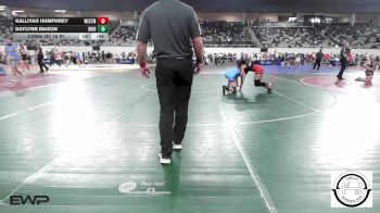 133 lbs Consi Of 16 #1 - Kalliyah Humphrey, Westmoore Wresting vs Daylynn Mason, Bridge Creek Wrestling