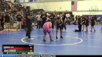 120 lbs Round 3 - Adam Vasquez, Threshold Wrestling vs Kareem Ufc, UFC