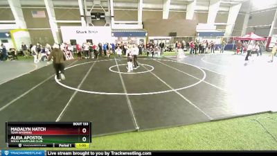 125 lbs Semifinal - Madalyn Hatch, Team Wyoming vs Aleia Apostol, Socal Grappling Club