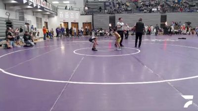 46-50 lbs Cons. Round 2 - Samuel Castillo, Chesterton Wrestling Club vs Wesson Gibson, Greentown Wrestling Club