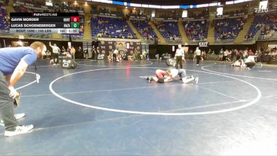 145 lbs Round Of 16 - Gavin Morder, Huntingdon vs Lucas Schoeneberger, Nazareth