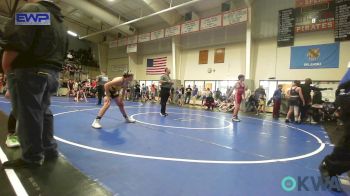 140 lbs Rr Rnd 4 - Teddy Galligher, Barnsdall Youth Wrestling vs Kydon Harness, Keystone Wrestling Club