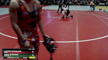 155 lbs Quarterfinal - Hunter McFarland, NRHEG vs Drew Sprenger, Springfield
