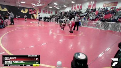 235 lbs Cons. Round 4 - Itzel Perez, Hueneme vs Beatriz Avellaneda, Segerstrom