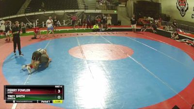 113 lbs Cons. Semi - Trey Smith, Oregon vs Perry Fowler, Utah