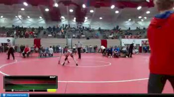 116 lbs Quarterfinal - Dakota Chowning, Jay County vs Mardi Waits, Elkhart