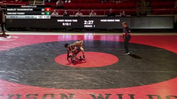 141 lbs Marley Washington, Davidson vs Vincent Paino, Purdue