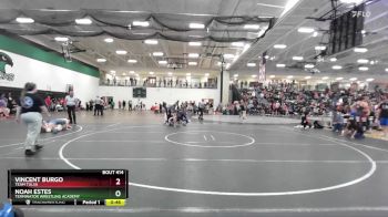 50 lbs Semifinal - Vincent Burgo, Team Tulsa vs Noah Estes, Terminator Wrestling Academy