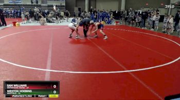 130 lbs Semis (4 Team) - Sam Williams, Watertown-Mayer vs Weston Hoebing, Westfield