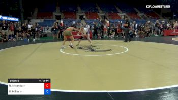 144 lbs Rnd Of 16 - Nia Miranda, Texas vs Grace Miller, Oregon