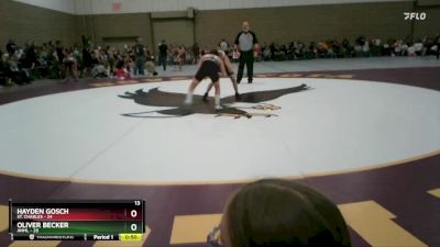 93 lbs Semis (4 Team) - Hayden Gosch, St. Charles vs Oliver Becker, ANML