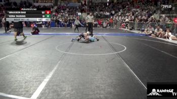 52 lbs Semifinal - Ezra Taussig, Greater Heights vs Braxson Bas, Topeka Blue Thunder