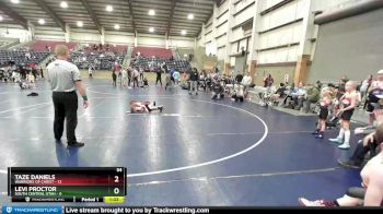 54 lbs Champ Round 1 (16 Team) - Taze Daniels, Warriors Of Christ vs Levi Proctor, South Central Utah