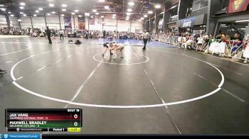 84 lbs Rd# 8- 12:30pm Saturday Final Pool - Jax Vang, California National Team vs Maxwell Bradley, Oklahoma Outlaws