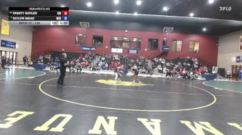 138 lbs Champ. Round 1 - Taylor Mead, McDaniel vs Trinity Butler, Frostburg State