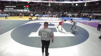 I-175 lbs Quarterfinal - Will Roden, Clarkstown North vs Quentin Getzin, Ithaca