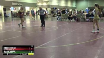115 lbs Round 2 (6 Team) - Ellise Weets, Iowa Despicables vs Addiyn Kerns, FC Boom Squad