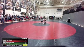 99-103 lbs Round 3 - Von Yoshimura, Ralston Valley vs Jack Whelan, Legend