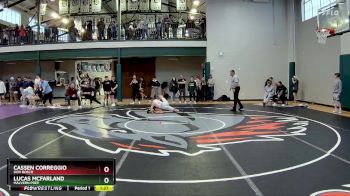 113 lbs Quarterfinal - Cassen Correggio, Don Bosco vs Lucas McFarland, Malvern Prep