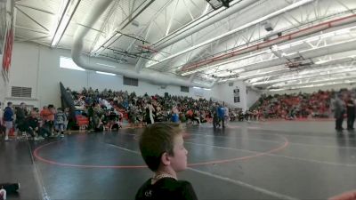 122-128 lbs Round 1 - Jayden Winkler, Greybull MS vs Corbin Henley, Lovell Middle School
