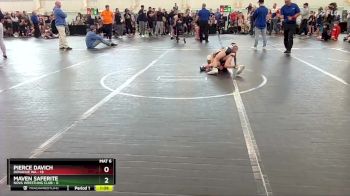 60 lbs Semis & 1st Wrestleback (8 Team) - Pierce Davich, Donahue WA vs Maven Saferite, NOVA Wrestling Club