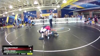 132 lbs Cons. Round 6 - Cole Krutzfeldt, Big Game vs Jasper Croom, FSUS/Grappling House WC