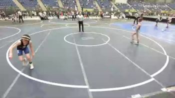 70 lbs Round Of 16 - Rhoan Rambo, Legacy Elite WC vs Hayden Rathgeber, East Kansas Eagles