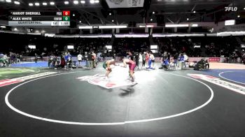 215 lbs Quarterfinal - Harjot Shergill, P Ridge vs Alex White, Edmonds-Woodway