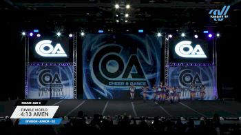 Tumble World - 4:13 Amen [2025 L5 Junior - D2 Day 2] 2025 COA Grand Nationals
