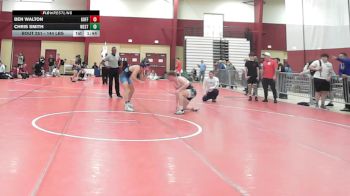 144 lbs Consi Of 8 #2 - Ben Walton, Goffstown High School vs Chris Smith, Westhill