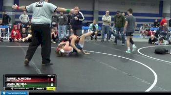 160 lbs Round 7 (8 Team) - Samuel Almedina, Mat Assassins vs Chase Hetrick, PA Alliance Red
