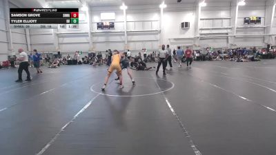 105 lbs Round 2 (8 Team) - Samson Grove, SHWA vs Tyler Elliott, Dayton Bandits