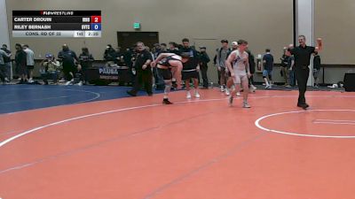 132 lbs Cons. Rd Of 32 - Carter Drouin, Iron Horse vs Riley Bernash, Orchard View Training Center