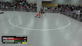 106 lbs Champ. Round 1 - Bryan Sterling, Michigan vs Easton Felchlin, X-Factor Elite Wrestling