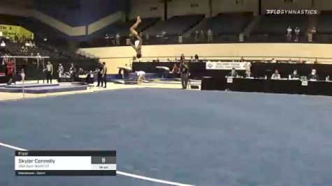 Skyler Connelly - Floor, USA Gym World UT - 2021 USA Gymnastics Development Program National Championships