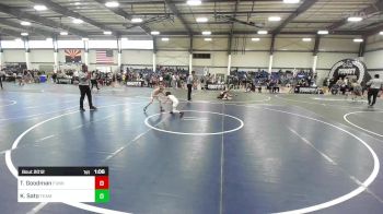 65 lbs Quarterfinal - Tucker Goodman, Funk Nasty vs Kingston Sato, Team Aggresion