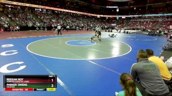 D3-106 lbs Quarterfinal - Parker Owens, Coleman vs Reegan Roy, Wabeno/Laona/Th. Lakes