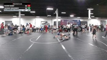 44-48 lbs 3rd Place Match - Calvin Handy, Mat Of Dreams vs George Gerasimov, Red Hawk