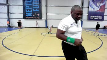 75 lbs Rr Rnd 2 - Maddon Gonzalez, Indiana Outlaws Silver vs James Messina, Shore Thing Surf