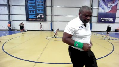 75 lbs Rr Rnd 2 - Maddon Gonzalez, Indiana Outlaws Silver vs James Messina, Shore Thing Surf