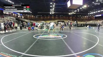 215 lbs Champ. Round 3 - Nathan Pond, Cocoa Beach vs Mateo Martinez, Somerset