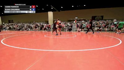 215 lbs Cons. Round 3 - Caden Parrson, AR vs Elijah Childress, OK
