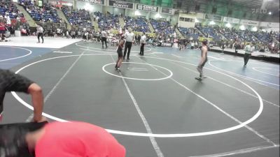 85 lbs Consi Of 8 #1 - Chase Calkin, Del Norte vs Joe Rainey, Knights Youth Wrestling