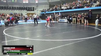 120 lbs Semifinal - Grace Storjohann, AP/GC vs Hayden Wade, Williamsburg