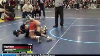 106 lbs Quarterfinal - Jason Saenz, Eleanor Roosevelt vs Dario Sanchez, Santiago/Corona