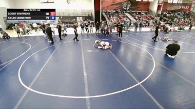 110-120 lbs Round 2 - Scout Stephens, Sanderson Wrestling Academy vs Kylee Ledbetter, Team Prestige Wrestling