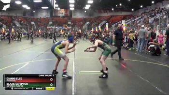 95 lbs Cons. Round 2 - Gianni Else, Fraser WC vs Blake Schipper, Comstock Park WC