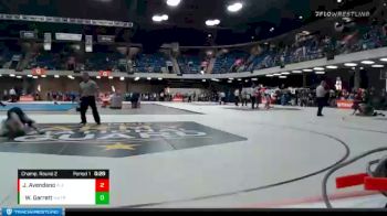 106 lbs Champ. Round 2 - Walter Garrett, New Trier vs Julius Avendano, Elgin