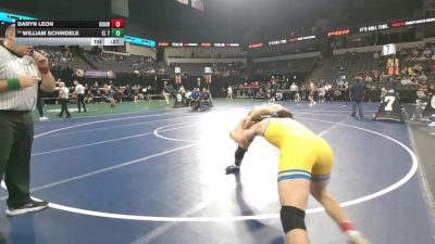 190 lbs Consi Of 8 #1 - Daryn Leon, Brawley (SD) vs William Schindele, El Toro (SS)